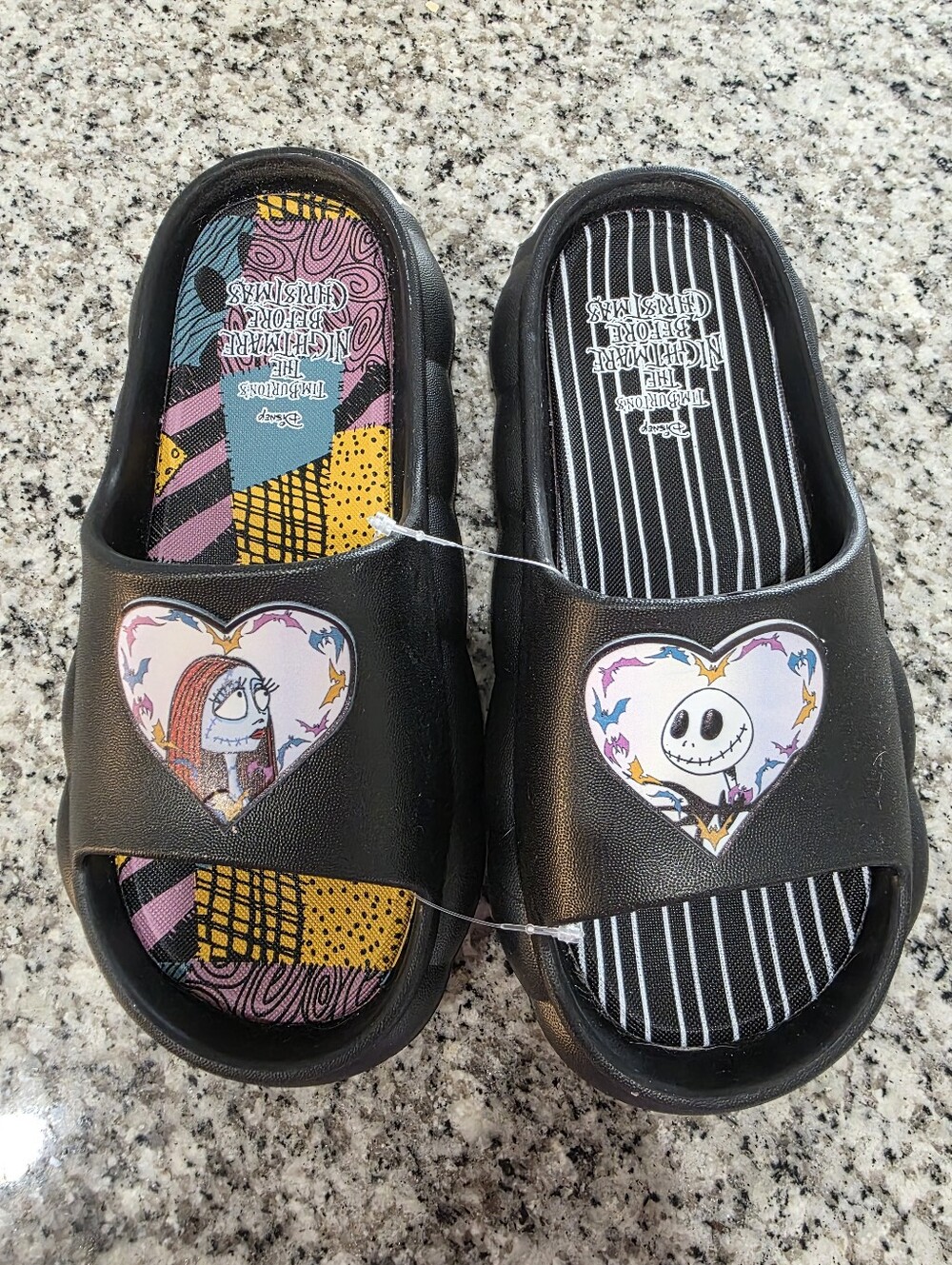 Tim Burton's Nightmare Before Christmas Womens Sandals ** Size 7 ** NEW